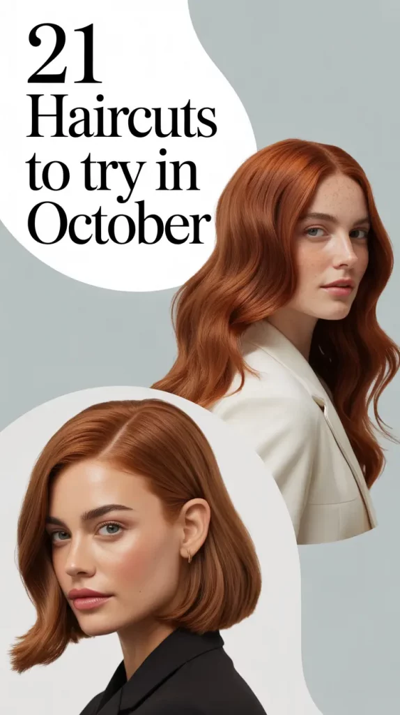 Haircuts to Try in October 2025: Fresh Autumn Hairstyles and Fall Haircut Ideas