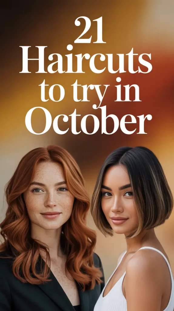 Haircuts to Try in October 2025: Fresh Autumn Hairstyles and Fall Haircut Ideas