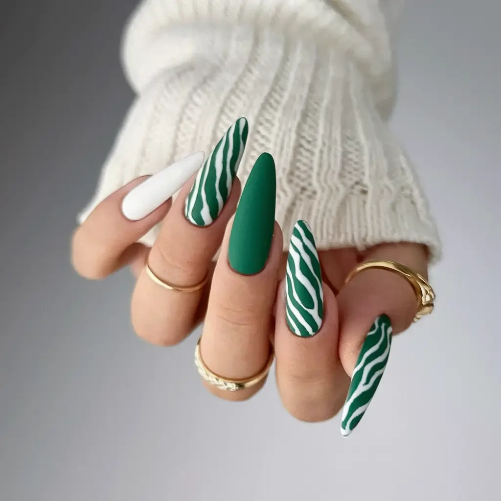 long fall nails trends Green Zebra Chic