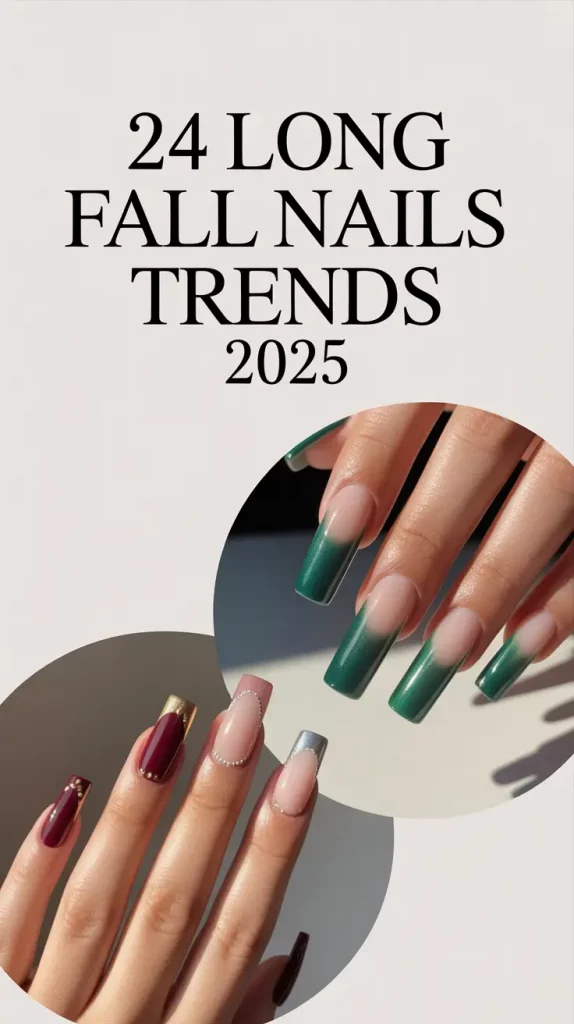 Long Fall Nails Trends 2025: Fresh Inspo and Pretty Ideas for the Season