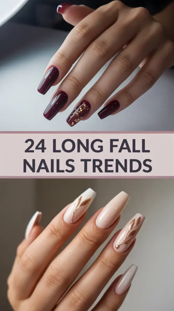 Long Fall Nails Trends 2025: Fresh Inspo and Pretty Ideas for the Season