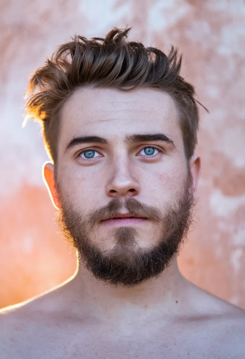 winter men's haircuts Textured Volume with Natural Flow