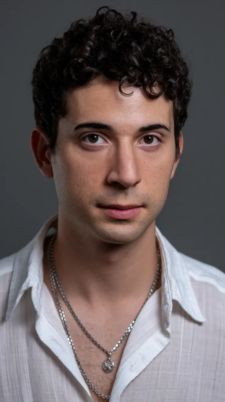 winter men's haircuts Defined Curls with Natural Finish