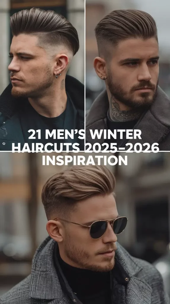 Men’s Winter Haircuts 2025–2026 Inspiration: Best Short, Medium & Long Styles