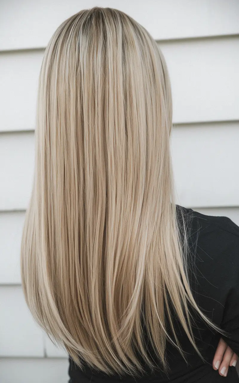 October Fall Hair Color Trends Soft Vanilla Blonde Layers