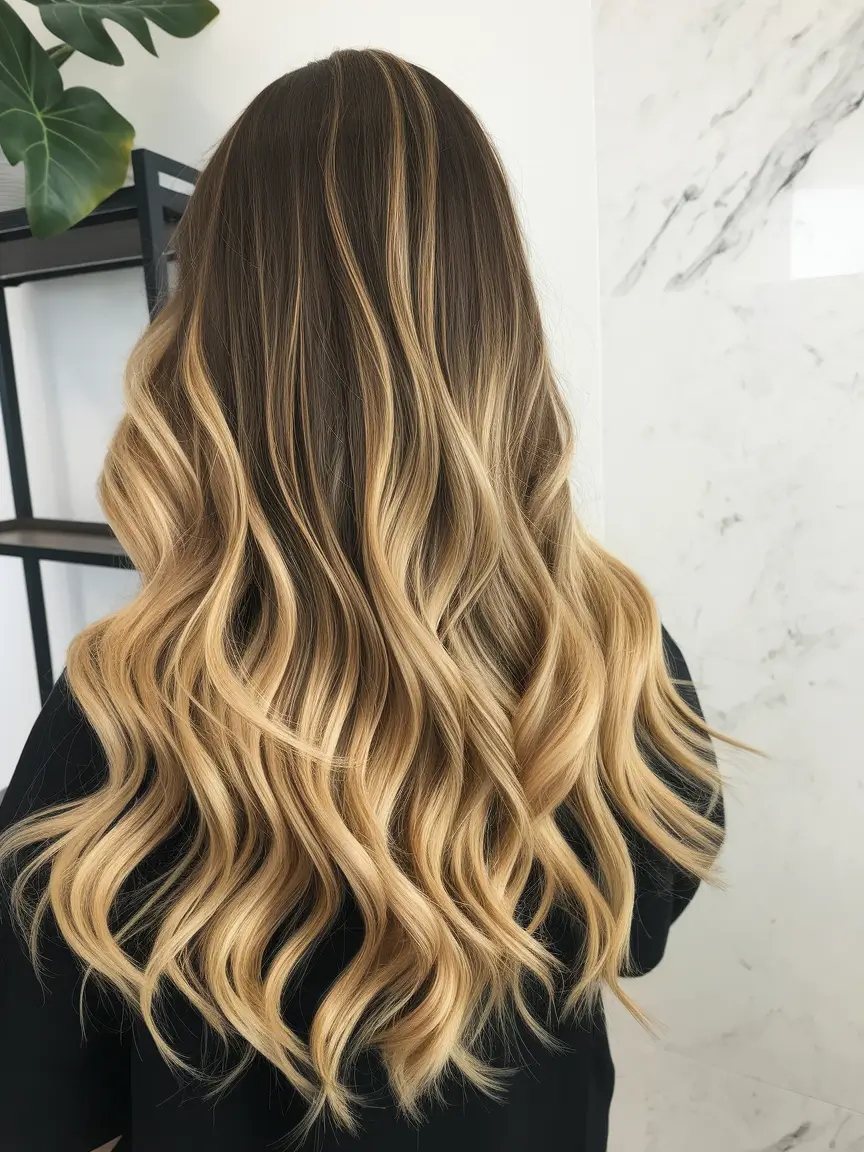 October Fall Hair Color Trends Golden Brunette Balayage