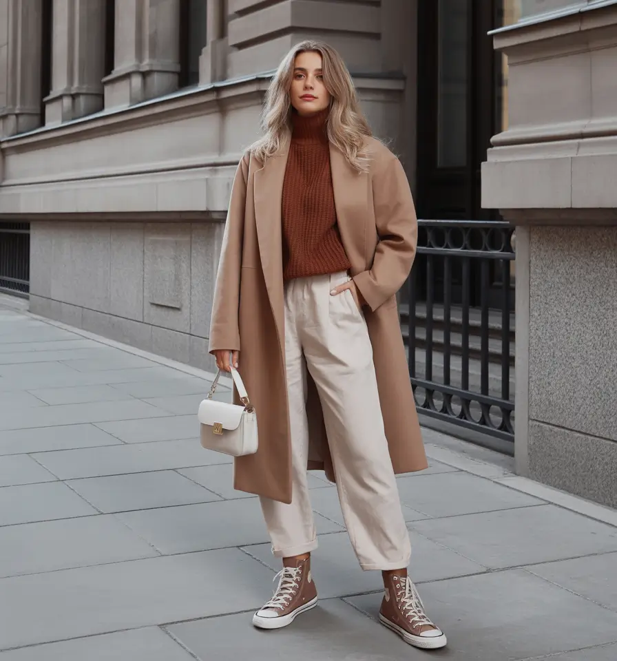 winter office outfits women 2025 Warm and Polished
