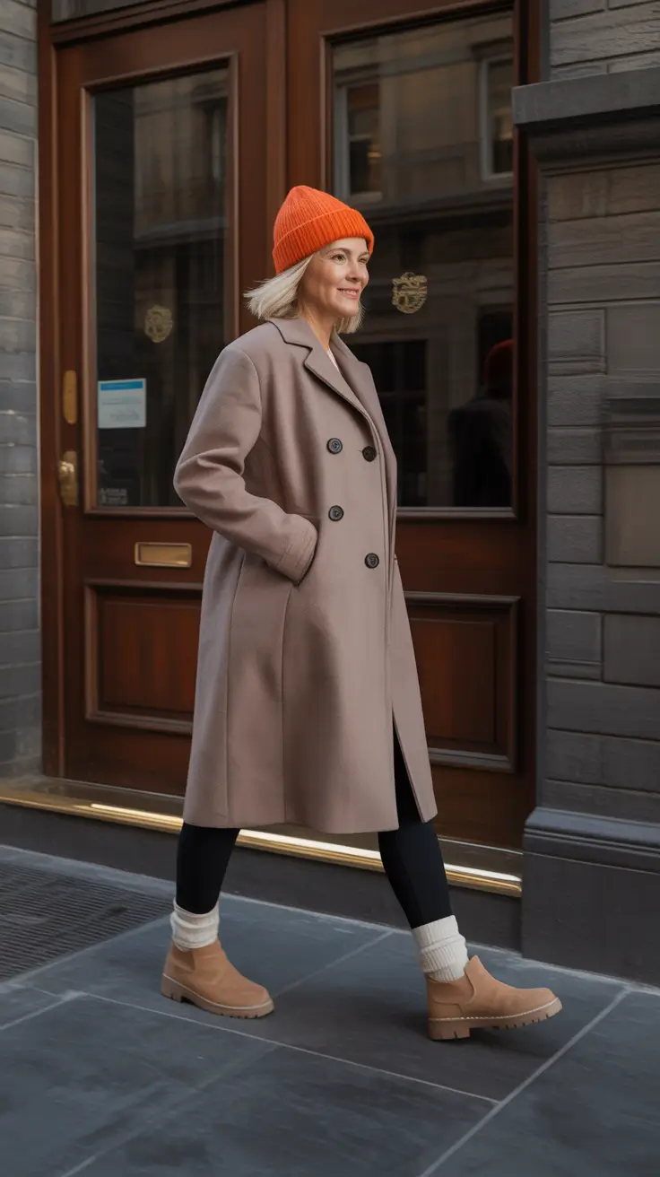 Outfits for Women Over 40 Winter 2025 2026 Playful Pop Color