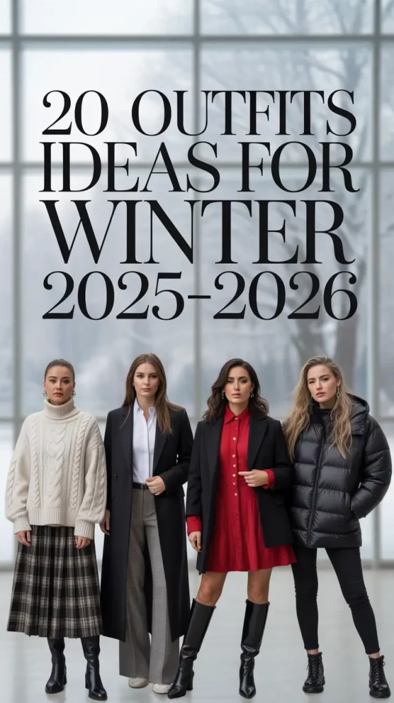 Outfits Ideas for Winter 2025–2026: Chic & Cozy Trends for Women