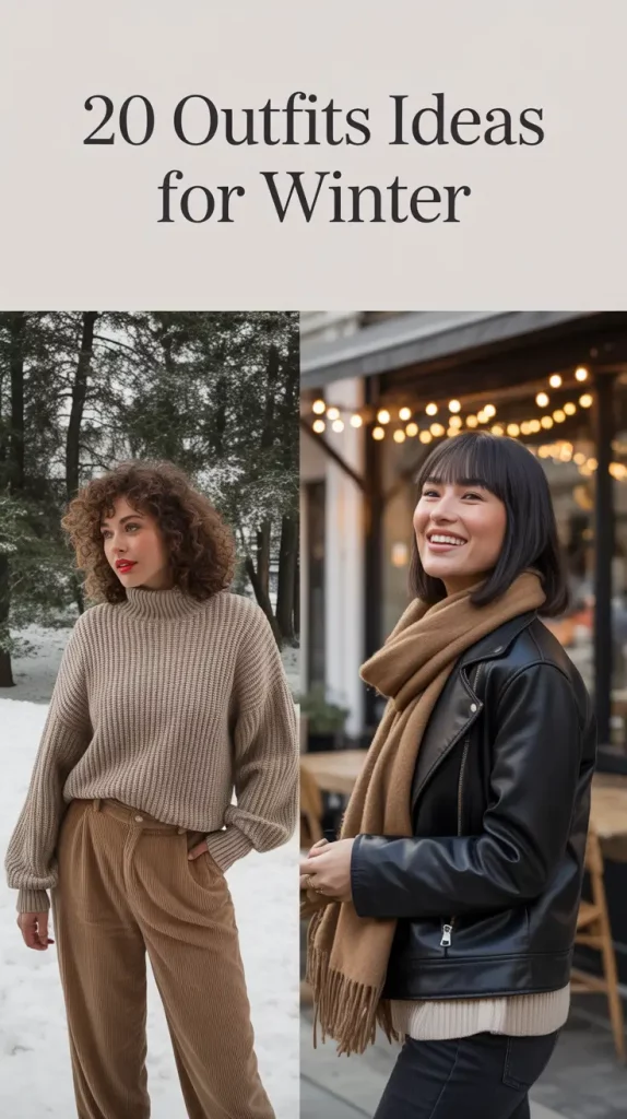 Outfits Ideas for Winter 2025–2026: Chic & Cozy Trends for Women