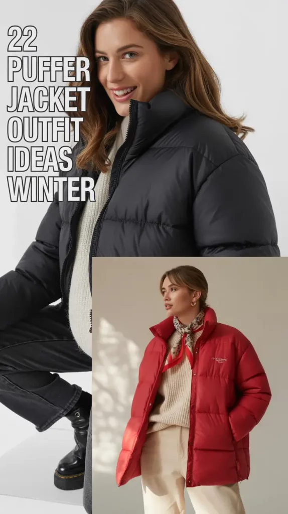 Puffer Jacket Outfit Ideas Winter 2025 - 2026: Cozy, Chic & Modern Looks