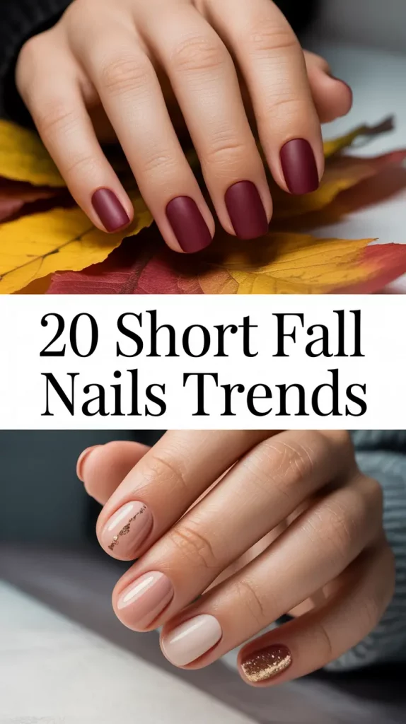 Short Fall Nails Trends 2025: Cute & Simple Manicure Ideas for the Season
