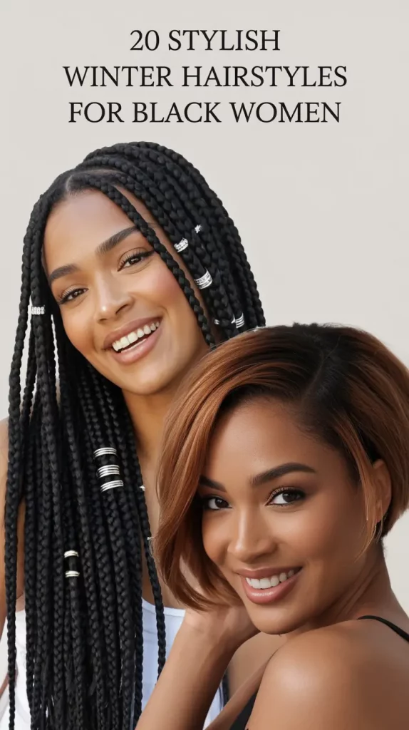 Stylish Winter Hairstyles 2025–2026 for Black Women: Chic Trends for the Cold Season