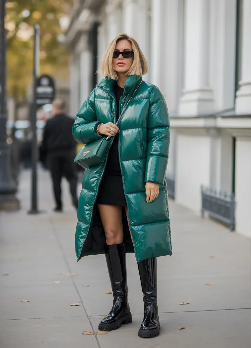 winter going out outfit night club emerald street drama