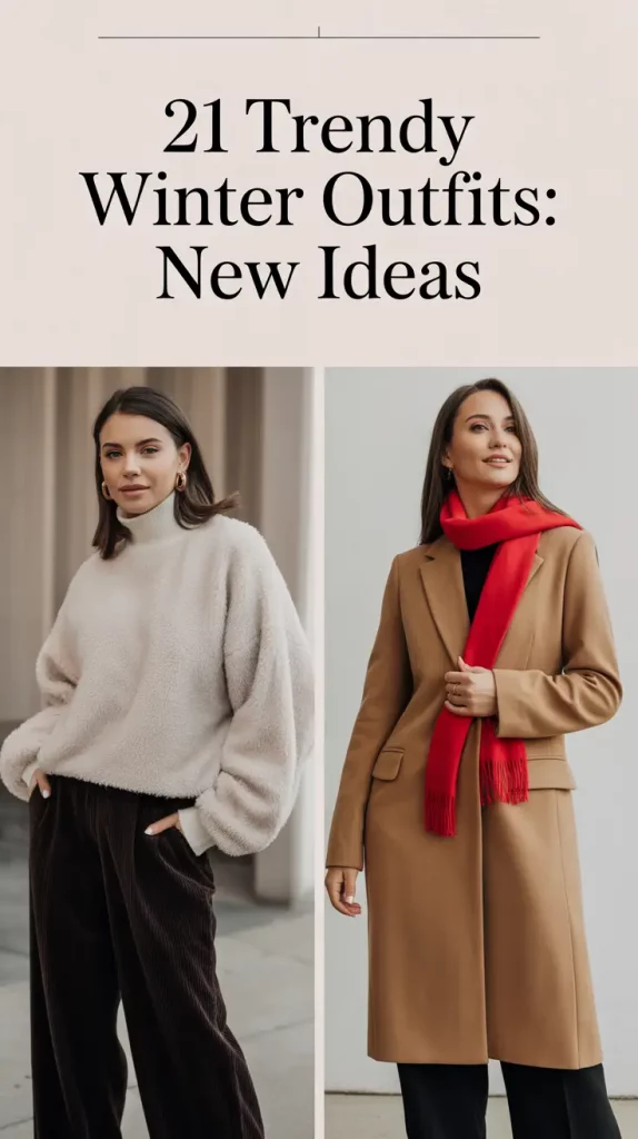 Trendy Winter Outfits 2025 - 2026: New Ideas for Women’s Style