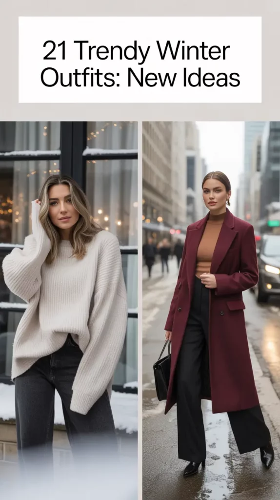 Trendy Winter Outfits 2025 - 2026: New Ideas for Women’s Style