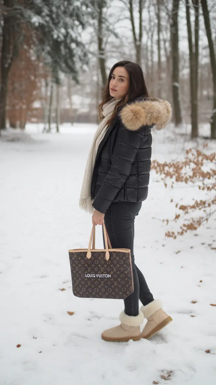 uggs outfit Classic Winter Puffer