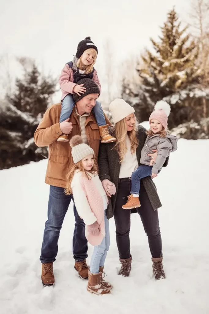 Winter 2025 / 2026 Family Photo Outfits Ideas: Cozy Color Combos and Inspo for Every Style