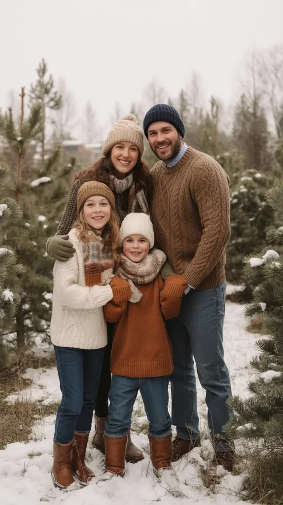 Winter 2025 / 2026 Family Photo Outfits Ideas: Cozy Color Combos and Inspo for Every Style