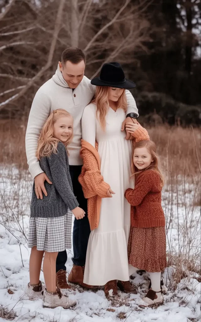 Winter 2025 / 2026 Family Photo Outfits Ideas: Cozy Color Combos and Inspo for Every Style