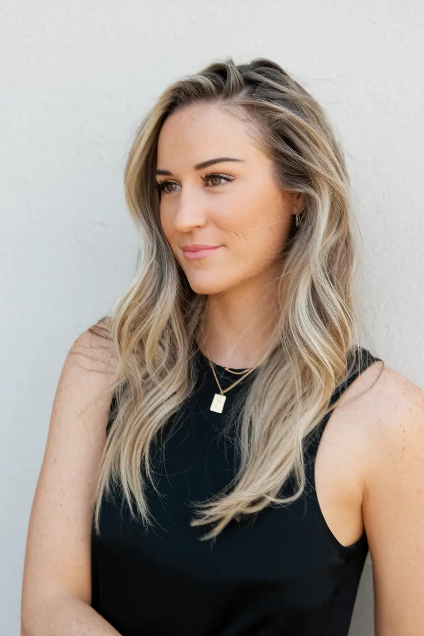 winter formal hairstyles medium length Soft Layered Waves with Dimension