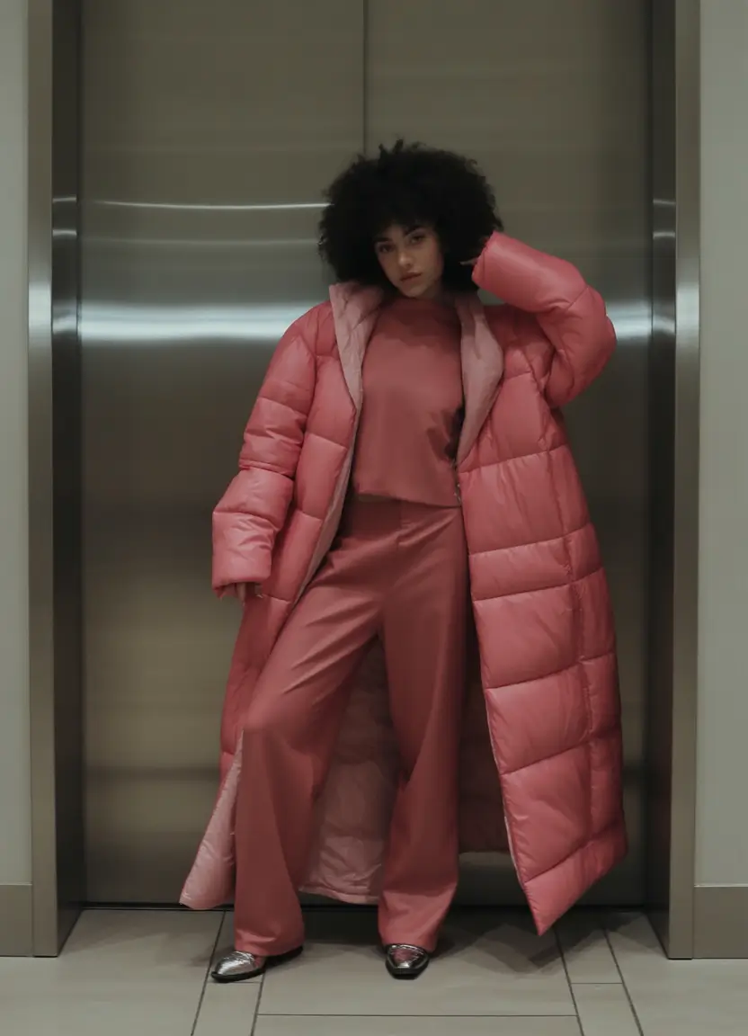 winter fashion inspo 2025 Monochrome Boldness