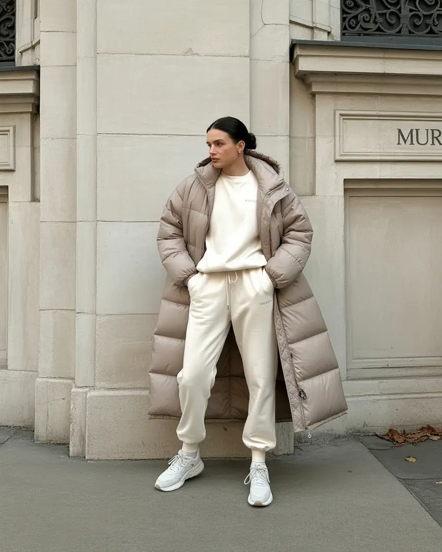 winter fashion inspo 2025 Minimalist Puffer Comfort