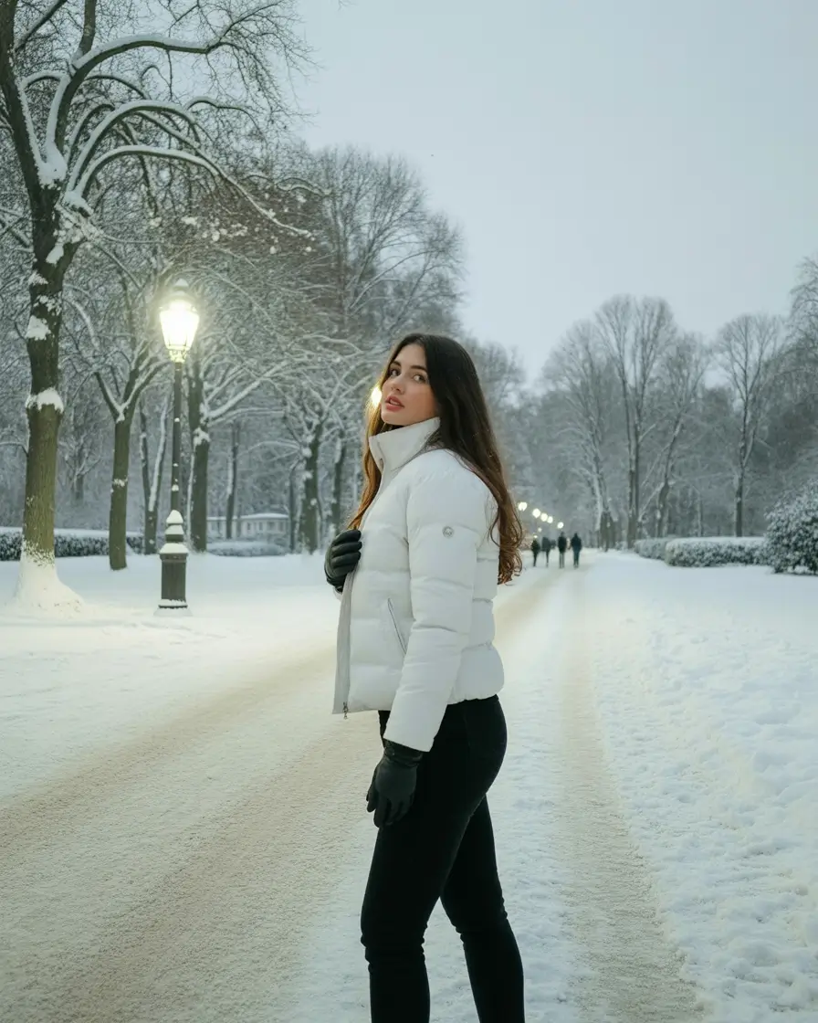 winter fashion inspo 2025 Snow White Elegance