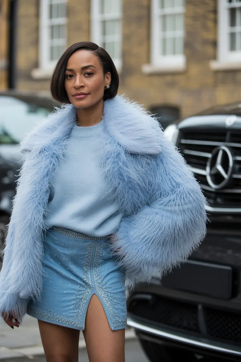 winter fashion inspo 2025 Powder Blue Luxe