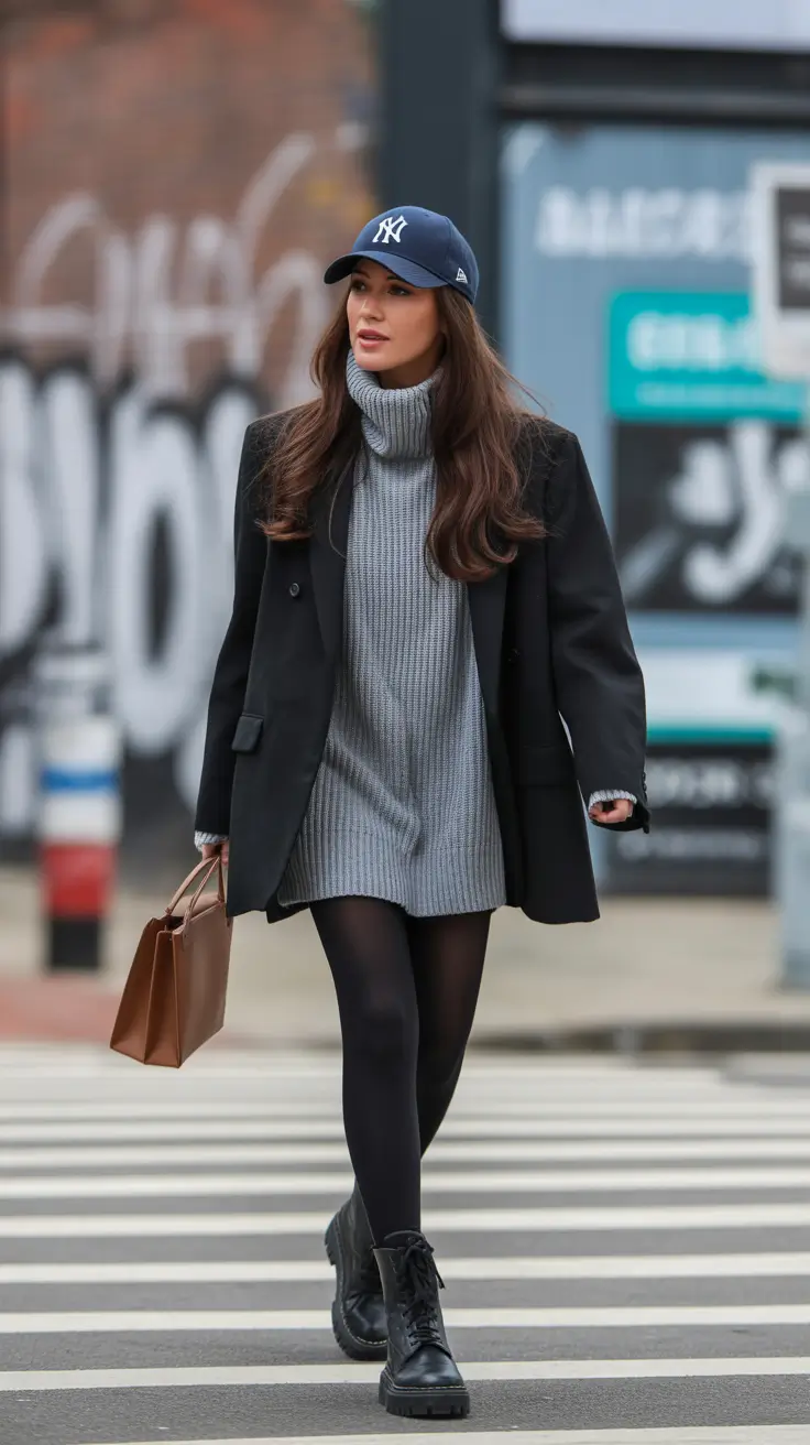 winter fashion outfits 2025 / 2026 trends guide Streetwear Meets Sophistication