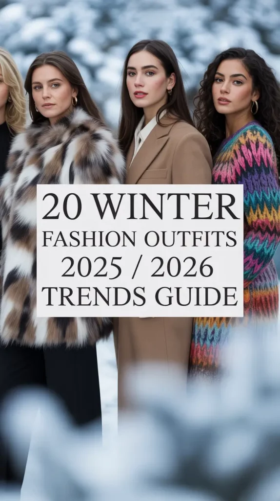 Winter Fashion Outfits 2025 / 2026 Trends Guide – Classy & Casual Inspiration