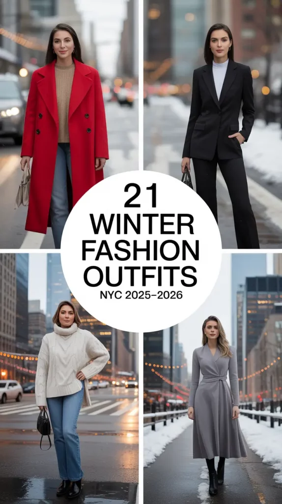 Winter Fashion Outfits NYC 2025–2026: Chic Cold Weather Street Style Ideas
