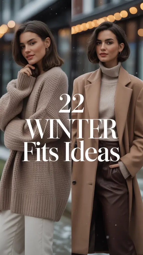 Winter Fits Ideas 2025 / 2026: Cozy & Classy Outfits for Cold Days