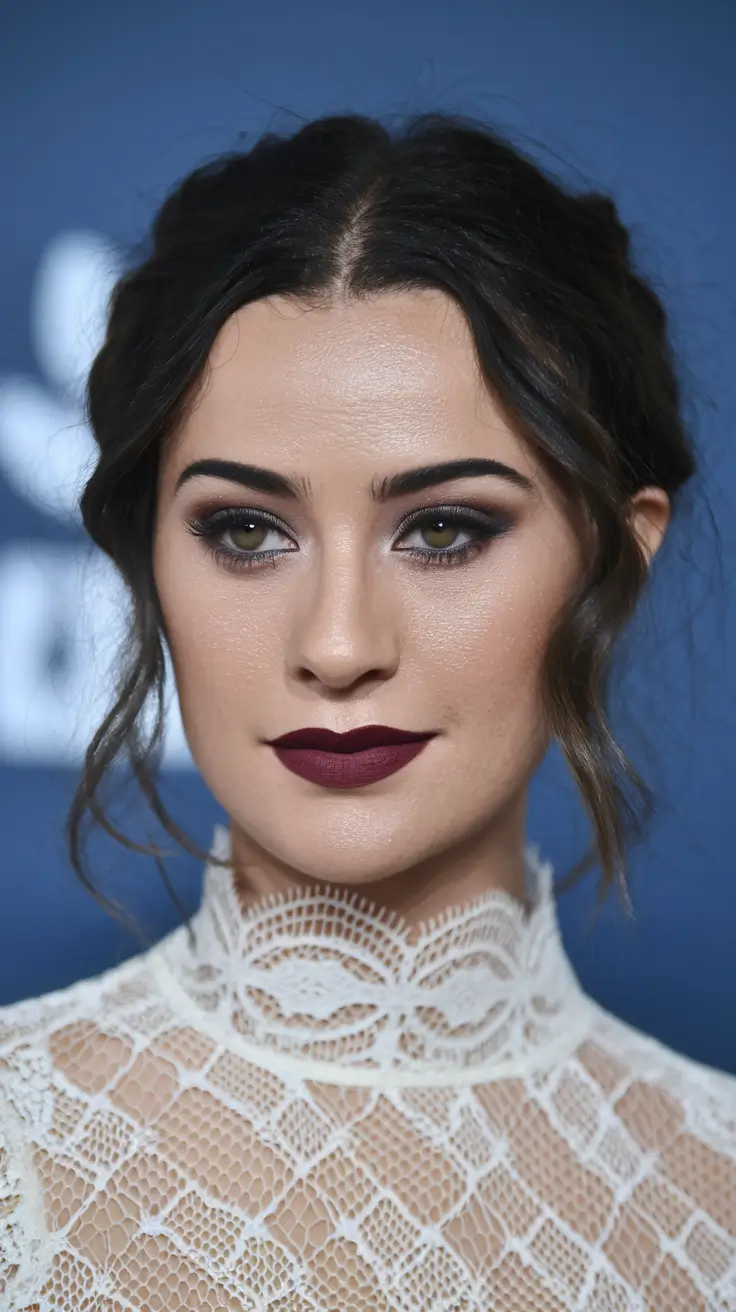 winter hairstyles 2025 2026 trends ideas Romantic Winter Updo