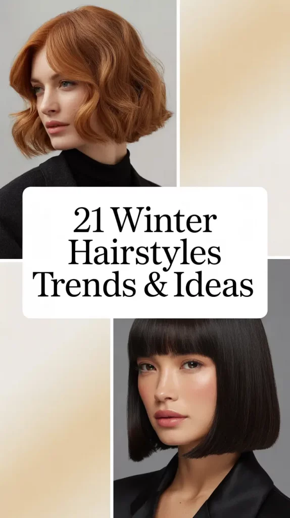Winter Hairstyles 2025–2026 Trends & Ideas: Cozy, Cute & Elegant Inspo