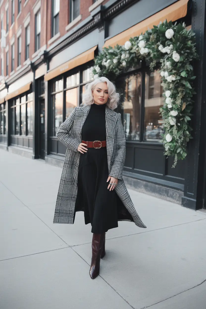 Winter Outfit Inspo 2025 2026 Monochrome Elegance