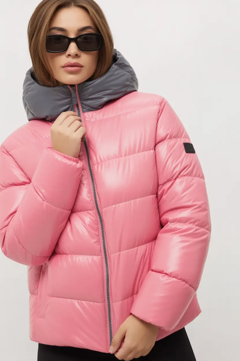 Winter Outfit Inspo 2025 2026 Bubblegum Puffer Pop