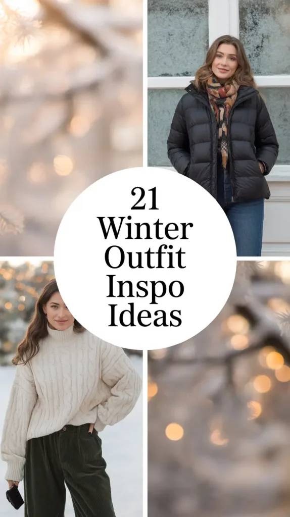 Winter Outfit Inspo Ideas 2025 / 2026: Street Style & Casual Chic Looks