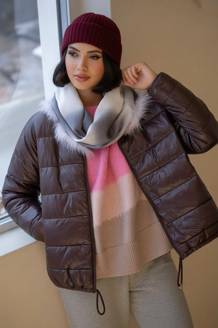 winter outfits cold casual Casual Chocolate Warmth