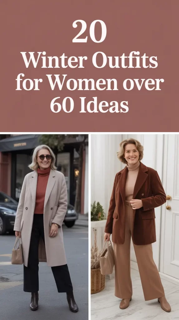 Winter Outfits for Women Over 60 Ideas 2025 - 2026: Elegant & Casual Looks