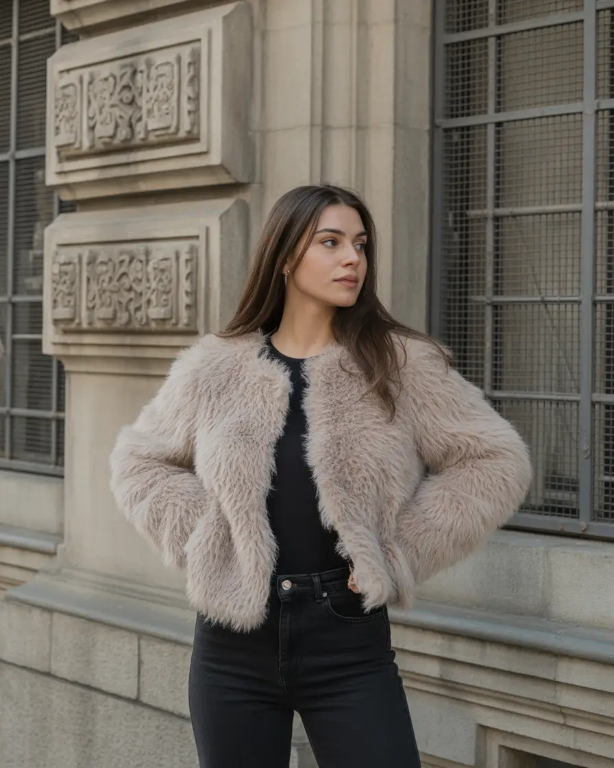 winter outfits inspiration 2025 Textured Neutrals Done Right