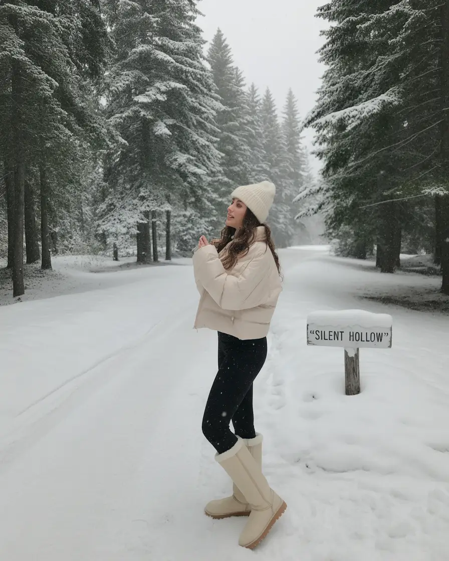 winter outfits inspiration 2025 Snow Day Comfort