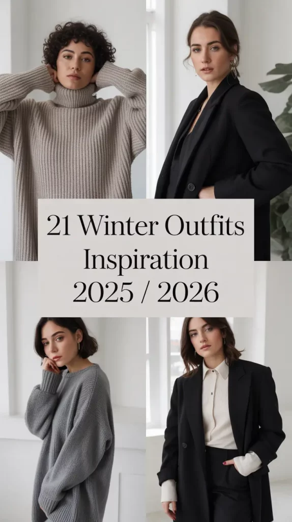 Winter Outfits Inspiration 2025 / 2026: Street Style Winter Ideas for Women