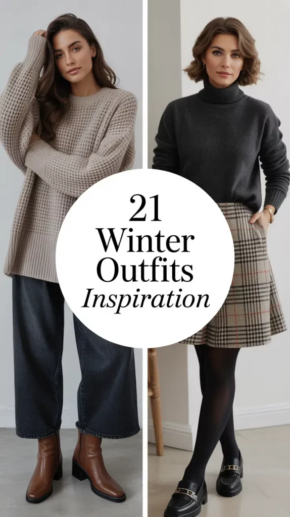 Winter Outfits Inspiration 2025 / 2026: Street Style Winter Ideas for Women