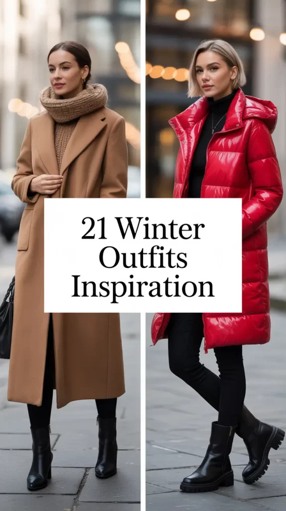Winter Outfits Inspiration 2025 / 2026: Street Style Winter Ideas for Women