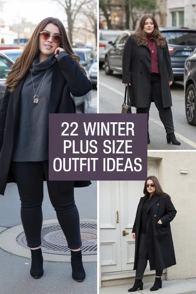 Winter Plus Size Outfit Ideas 2025 - 2026: Trendy & Elegant Looks for Women