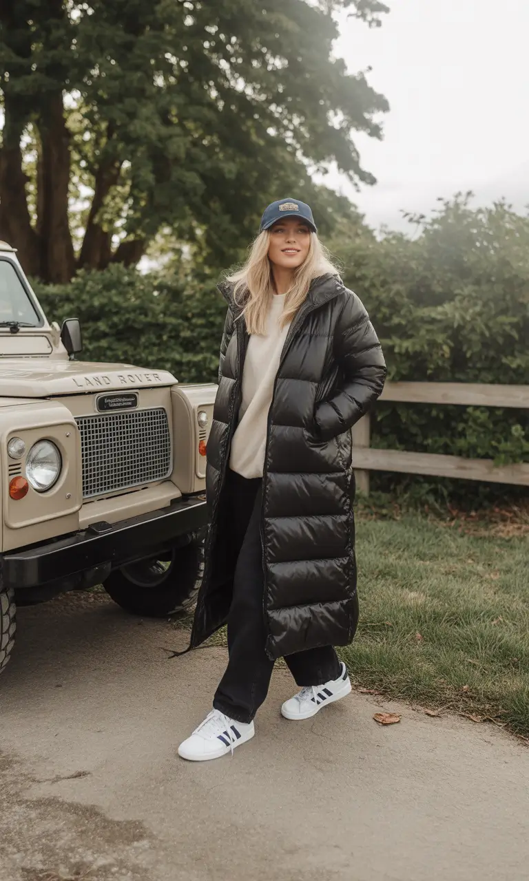 winter capsule wardrobe casual Sporty Longline Practicality
