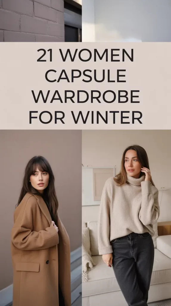 Women Capsule Wardrobe for Winter 2025 – 2026: Timeless Outfits for Cold European Travel