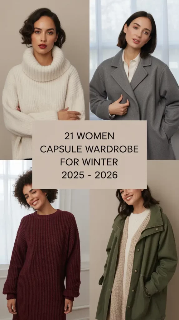 Women Capsule Wardrobe for Winter 2025 – 2026: Timeless Outfits for Cold European Travel