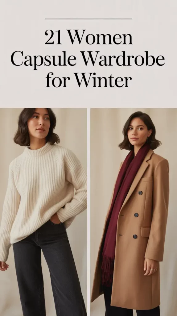 Women Capsule Wardrobe for Winter 2025 – 2026: Timeless Outfits for Cold European Travel